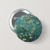 Van Gogh Blossoming Almond Button (Vorne & Hinten)