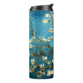 Van Gogh Blossoming Almond Tree Thermosbecher (Nach links gedreht)