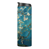 Van Gogh Blossoming Almond Tree Thermosbecher (Nach rechts gedreht)