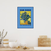 Van Gogh Blue Irises Museum Poster (Küche)