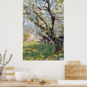 Van Gogh blühende Aprikosenbäume Poster (Küche)