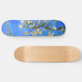 Van Gogh: Blühende Mandelbaumzweige Skateboard (Horizontal)