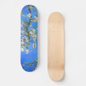 Van Gogh: Blühende Mandelbaumzweige Skateboard (Vorderseite)