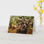 Van Gogh - blühende Rose Bush Karte (Gelbe Blume)