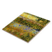 Van Gogh - Blühender Garten Fliese (Seite)