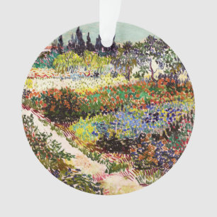 Van Gogh blühender Garten in Arles Florale Kunst Ornament