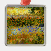 Van Gogh - Blühender Garten Ornament Aus Metall (Vorne)
