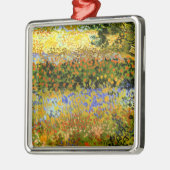 Van Gogh - Blühender Garten Ornament Aus Metall (Links)