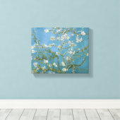 Van Gogh Blühender Mandelbaum Kunst Leinwanddruck (Insitu (Holzboden))