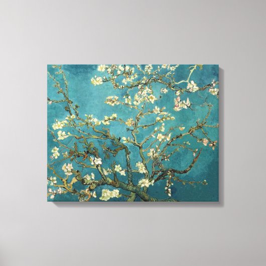 Van Gogh - Blühender Mandelbaum Leinwanddruck (Vorderseite)