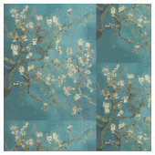 Van Gogh - blühender Mandelbaum Stoff (Nahaufnahme)