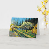 van gogh - Blühender Obstgarten, Karte (Gelbe Blume)
