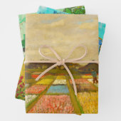 Van Gogh Blume Betten, Bauernhof und Rose Geschenkpapier Set (Beispiel)