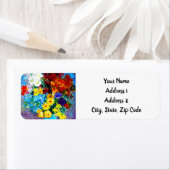 Van Gogh-Blume in einer Blauen Vase (Insitu)