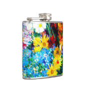 Van Gogh-Blume in einer Blauen Vase Flachmann (Rechts)