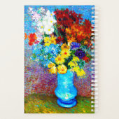 Van Gogh-Blume in einer Blauen Vase Planer (Rückseite)