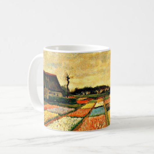 Van Gogh - Blume in Holland Kaffeetasse (Vorderseite Links)