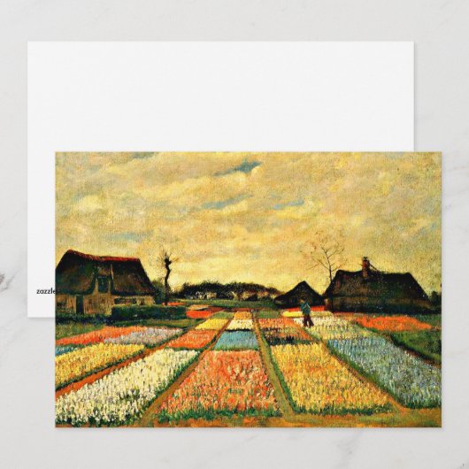 Van Gogh - Blume in Holland Karte (Vorne/Hinten)