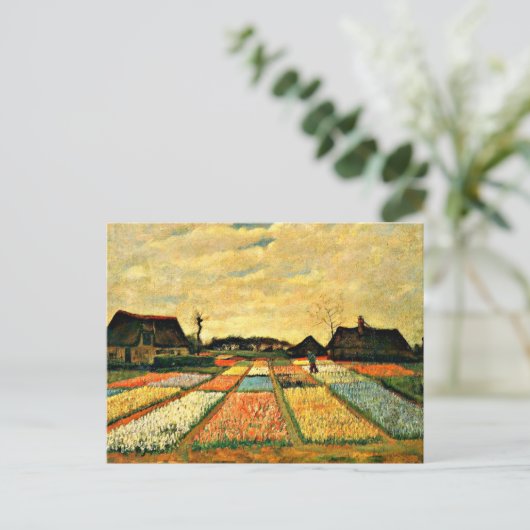 Van Gogh - Blume in Holland Postkarte (Stehend Vorderseite)