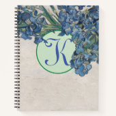 Van Gogh-Blume-Notebook Notizblock (Vorderseite)