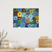 VAN GOGH BLUME Poster (Küche)