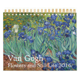 Van Gogh Blume & Still Life 2016 Small Kalender