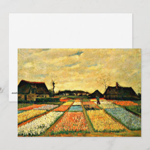 Van Gogh - Blumenbeete in Holland Karte