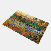 Van Gogh - Blumengarten Fußmatte (Schrägansicht)