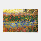 Van Gogh - Blumengarten Fußmatte (Vorderseite)
