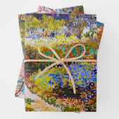 Van Gogh, Blumengarten Geschenkpapier Set (Beispiel)