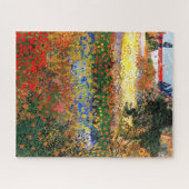 Van Gogh - Blumengarten Puzzle (Horizontal)