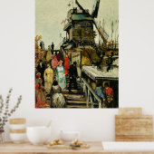 Van Gogh - Blute-Fin Mill Poster (Küche)