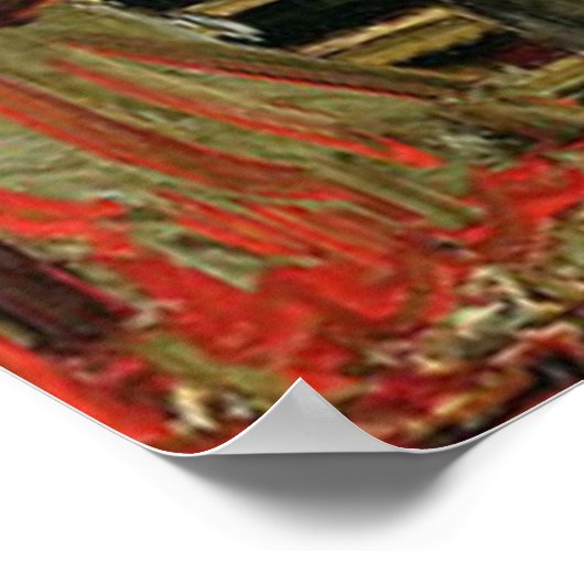 Van Gogh - Blute-Fin Mill Poster (Ecke)