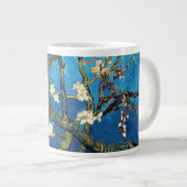 Van Gogh Blüten Almond Tree Kunstvoll wandern Jumbo-Tasse (Vorderseite Rechts)