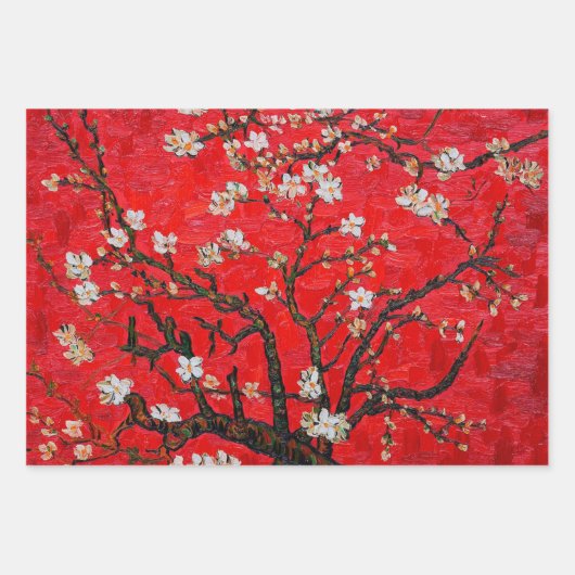 Van Gogh, Blüten Geschenkpapier Set (Vorderseite 2)