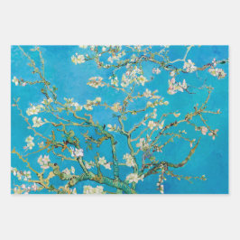 Van Gogh, Blüten Geschenkpapier Set