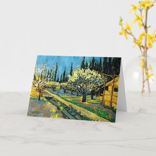 van gogh - Blütengarten, Karte (Gelbe Blume)