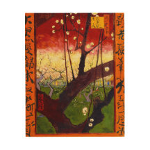 Van Gogh Blütenpflanze Tree nach Hiroshige