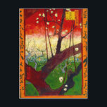 Van Gogh Blütenpflanze Tree nach Hiroshige Postkarte<br><div class="desc">Vincent Van Gogh Blütenpflanze Tree nach Hiroshige Postcard</div>