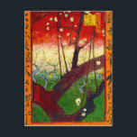 Van Gogh Blütenpflanze Tree nach Hiroshige Postkarte<br><div class="desc">Vincent Van Gogh Blütenpflanze Tree nach Hiroshige Postcard</div>