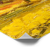 Van Gogh Bois de Boulogne People Walking Poster (Ecke)