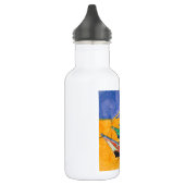 Van Gogh Boote Impressionismus Strand Edelstahlflasche (Links)