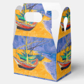Van Gogh Boote Impressionismus Strand Geschenkschachtel (Geöffnet)