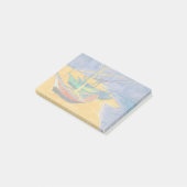 Van Gogh Boote Impressionismus Strand Post-it Klebezettel (angewinkelt)