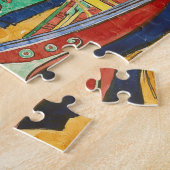 Van Gogh Boote Impressionismus Strand Puzzle (Seite)