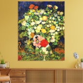 Van Gogh - Bouquet der Blume in einer Vase Leinwanddruck (Insitu (Wohnzimmer))