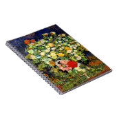 Van Gogh - Bouquet der Blume in einer Vase Notizblock (Rechte Seite)