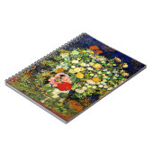 Van Gogh - Bouquet der Blume in einer Vase Notizblock (Linke Seite)