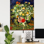 Van Gogh - Bouquet der Blume in einer Vase Poster (Heimbüro)