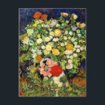 Van Gogh - Bouquet der Blume in einer Vase Postkarte<br><div class="desc">Bouquet der Blume in einer Vase,  berühmtes Blumenbild von Vincent van Gogh</div>